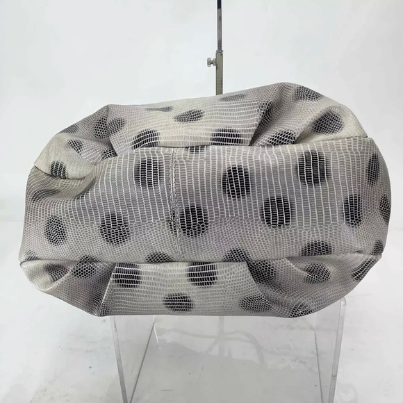 Marc Marc Jacob’s Great grey polkadot reptile embossed bag - Picture 4 of 5